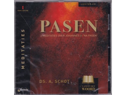 Luister CD Pasen 1 - 3 Meditaties over Johannes 21 'Na Pasen' - Ds. A. Schot