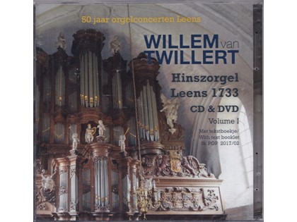 50 jaar orgelconcerten te Leens 1 - Willem van Twillert (cd+dvd)