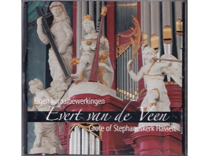 Eigen koraalbewerkingen - Eigen koraalbewerkingen - Evert van de Veen bespeelt het orgel van de Grote of Stephanuskerk te Hasselt
