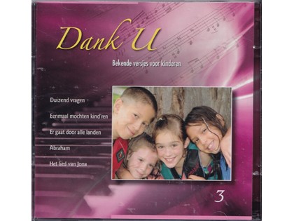2CD Dank U, Bekende versjes voor kinderen - Diverse kinderkoren