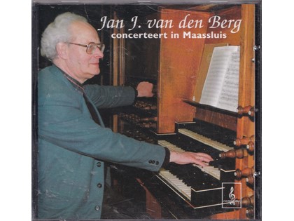Jan J. van den Berg concerteert in Maassluis op het Garrels-orgel van de Groote Kerk - Jan J. van den Berg