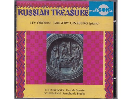 Grande Sonate, Symphonic Etudes - Pyotr Ilyich Tchaikovsky, Robert Schumann - Grigory Ginzburg, Lev Oborin (piano)