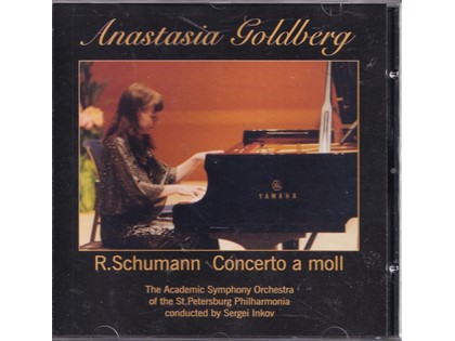 Concerto in A moll - Robert Schumann - Anastasia Goldberg (piano), The Academic Symphony Orchestra of the St. Petersburg Philharmonia o.l.v. Sergei Inkov