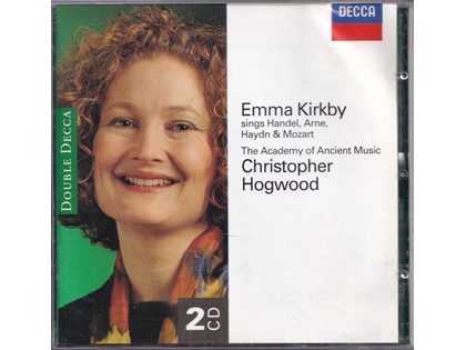2CD Emma Kirkby Sings - Handel, Arne, Lampe, Haydn, Mozart - Emma Kirkby (sopraan), The Academy of Ancient Music o.l.v. Christopher Hogwood