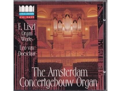 Leo van Doeselaar speelt werken vna Franz Liszt op het orgel van het Concertgebouw te Amsterdam