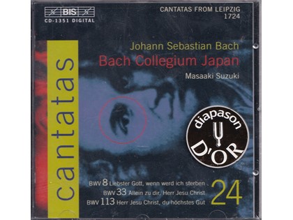 J.S. Bach Cantatas vol. 24 - Johann Sebastian Bach - Bach Collegium Japan o.l.v. Masaaki Suzuki