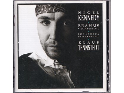 Violin concerto - Johannes Brahms - Nigel Kennedy (viool), The London Philharmonic o.l.v. Klaus Tennstedt