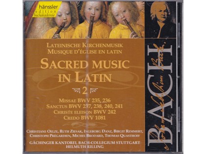 Sacred music in Latin 2 - Johann Sebastian Bach - Gächinger Kantorei en Bach-Collegium Stuttgart o.l.v. Helmuth Rilling