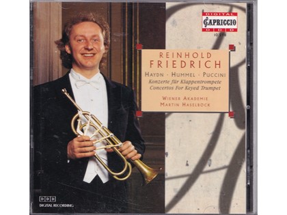 Konzerte für Klappentrompete - Joseph Haydn, Johann Nepomuk Hummel, Michele Puccini - Reinhold Friedrich (kleppentrompet), Wiener Akademie o.l.v. Martin Haselböck