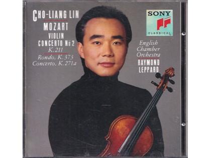 Violin Concerto no. 2 - Wolfgang Amadeus Mozart - Cho-Liang Lin (viool), English Chamber Orchestra o.l.v. Raymond Leppard