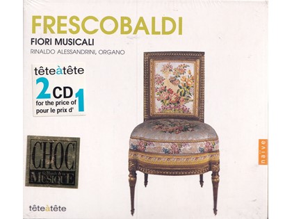 2CD Fiori Musicali - Frescobaldi - Rinaldo Alessandrini (orgel),  Enrico Onofri (viool), Pietro Spagnoli, Roberto Abbondanza, Josep Cabré, Schola Gregoriana