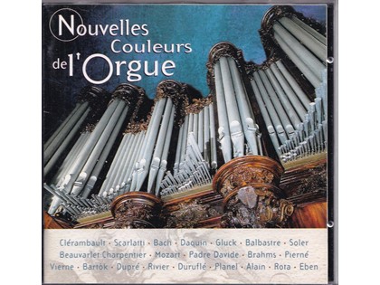 2CD Nouvelles couleurs de l'orgue - Diverse componisten - Diverse organisten bespelen diverse orgels