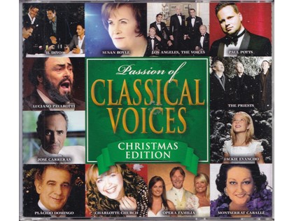2CD Passion of Classical Voices, Christmas Edition - Diverse artiesten