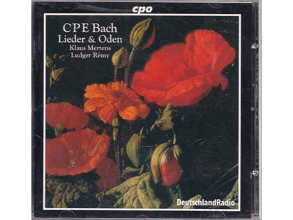 Lieder & Oden - Carl Philipp Emanuel Bach - Klaus Mertens (bariton), Ludger Rémy (piano)