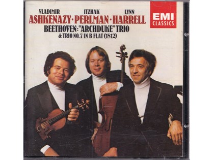 Erzherzogtrio, Archduke Trio - Ludwig van Beethoven - Vladimir Ashkenazy (piano), Itzhak Perlman (viool), Lynn Harrell (cello)