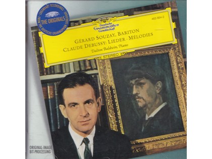 Mélodies, songs - Claude Debussy - Gérard Souzay (bariton), Dalton Baldwin (piano)