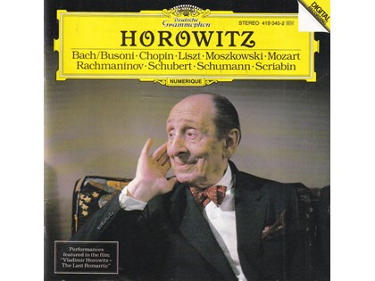 Horowitz - Diverse componisten - Vladimir Horowitz (piano)