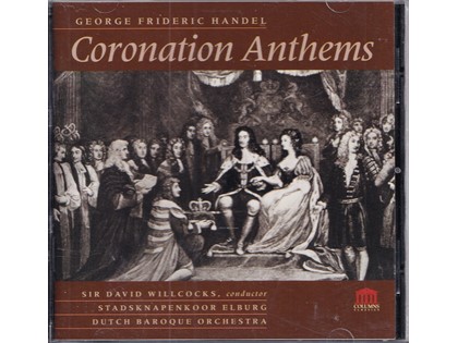 Coronation Anthems - Georg Frideric Handel - Dutch Baroque Orchestra en Stadsknapenkoor Elburg o.l.v. Sir David Willcocks, Rien Voskuilen (orgel)