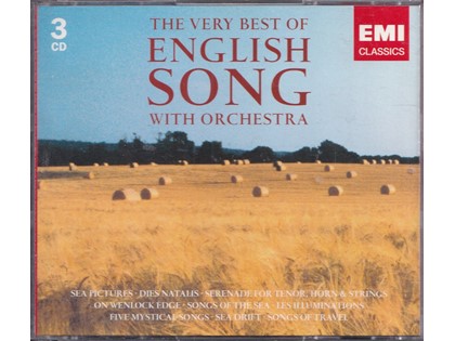 3CD The very best of English Song with Orchestra - Diverse componisten - Diverse artiesten