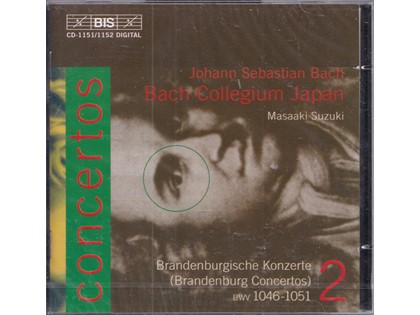 2CD Brandenburg Concertos, Brandenburgische Konzerte 2 - Johann Sebastian Bach - Bach Collegium Japan o.l.v. Masaaki Suzuki