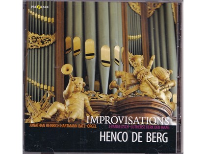 Improvisations - Henco de Berg bespeelt het Jonathan-Heinrich-Hartmann-Bätz-orgel van de Evangelisch-Lutherse Kerk te Den Haag