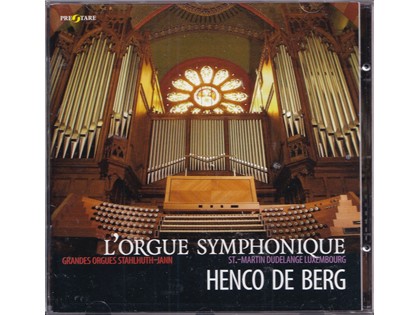 L'Orgue Symphonique - Henco de Berg bespeelt het Grandes Orgues Stahlhuth-Jann van de St.Martin te Dudelange (Luxemburg)