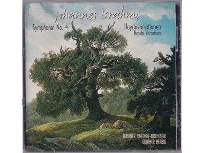 Symphony No 4, Haydn Variationen - Johannes Brahms - Berliner Sinfonie Orchester o.l.v. Günther Herbig