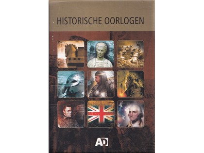 20-DVD luxe box Historische Oorlogen - Oorlogen door de eeuwen heen, van de Kruistochten tot de oorlog tegen het terrorisme.