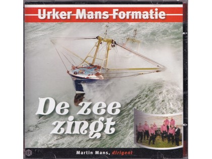 De zee zingt - Urker Mans Formatie o.l.v. Martin Mans, Marco den Toom (orgel)