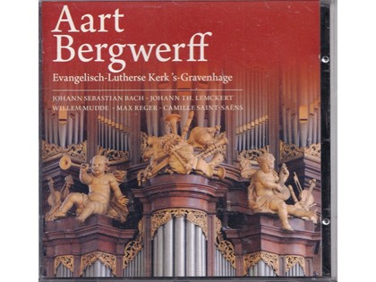 Aart Bergwerff bespeelt het orgel van de Evangelisch-Lutherse Kerk te 's-Gravenhage