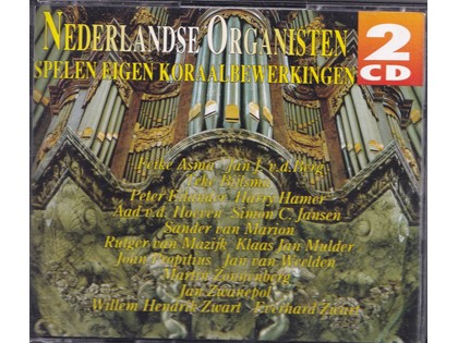 2CD Nederlandse organisten spelen eigen koraalbewerkingen - Diverse artiesten bespelen diverse orgels