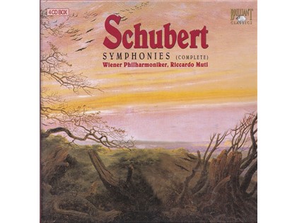4CD Symphonies - Franz Schubert - Wiener Philharmoniker o.l.v. Riccardo Muti