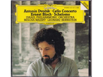 Cello concerto, Schelomo - Antonin Dvorak, Ernest Bloch - Israel Philharmonic Orchestra o.l.v. Leonard Bernstein, Mischa Maisky (cello)