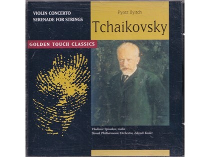 Violin Concerto, Serenade for strings - Pyotr Ilyitch Tchaikovsky - Vladimir Spivakov (viool), Slovak Philharmonic Orchestra o.l.v. Zdenek Kosler