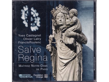 Salve Regina - Yves Castagnet en Olivier Latry bespelen de orgels van de Notre Dame te Parijs. Francis Poulenc (zang)