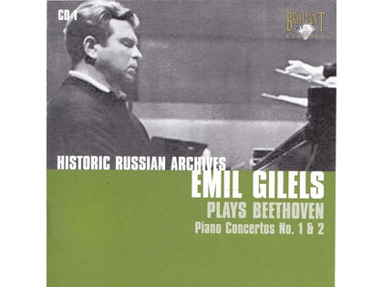 Piano concertos no. 1 & 2 - Ludwig van Beethoven - Emil Gilels