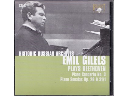 Piano concertos no. 3 - Ludwig van Beethoven - Emil Gilels