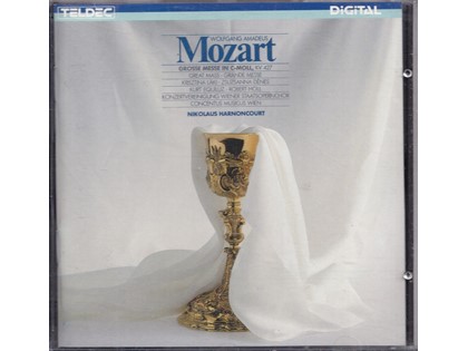 Missa in c, KV427 (417a), "Grosse Messe" - Wolfgang Amadeus Mozart - Krisztina Láki, Zsuzsanna Dénes, Kut Equiluz, Robert Holl, Konzertvereinigung Wiener Staatopernchor o.l.v. Walter Hagen-Groll, Concentus Musicus Wien o.l.v. Nikolaus Harnoncourt