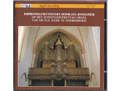 Improvisatieconcert door Jan Jongepier - Jan Jongepier bespeelt het Schnitger/Freytag-orgel van de N.H. Kerk te Noordbroek