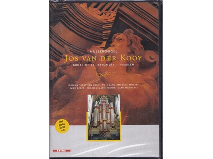 Jos van der Kooy bespeelt het orgel van de Grote of St. Bavokerk te Haarlem - inclusief gratis Audio CD